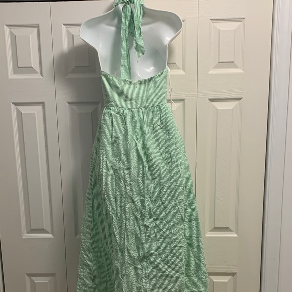 J. Crew Strapless Dress in Mint Green - Picture 3 of 6